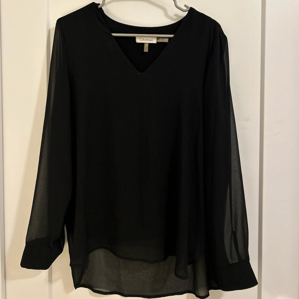 Calvin Klein Dress Blouse